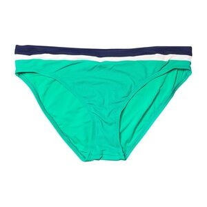 Tommy Bahama Bikini Bottoms Green Blue NWT XL Textured Island Cays Hipster